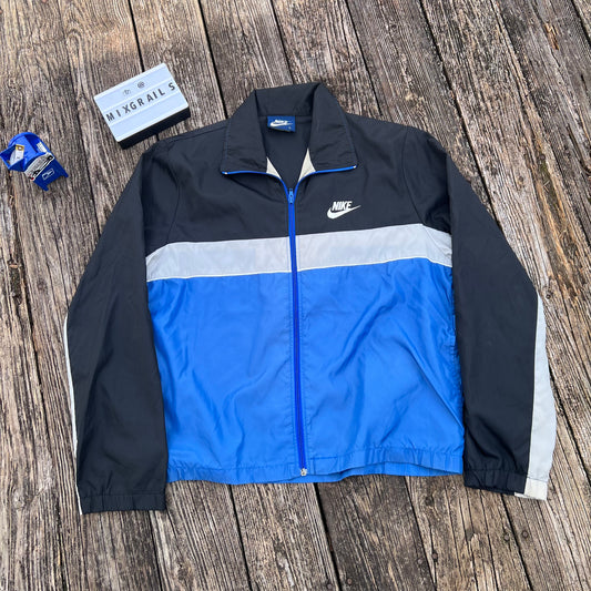Nike Vintage Blue Tag Windbreaker Jacket Large