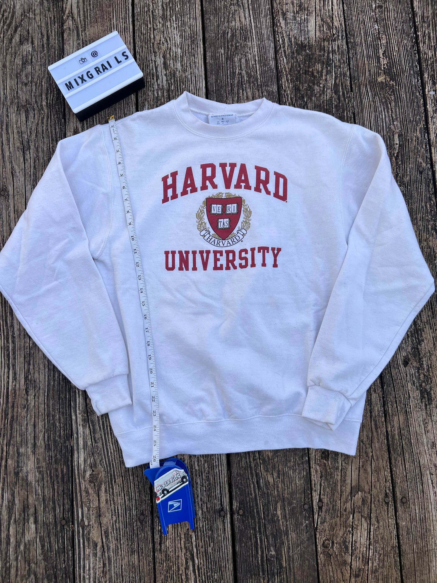 Champion Mens (Medium)Gray Harvard University Activewear Sweatshirt