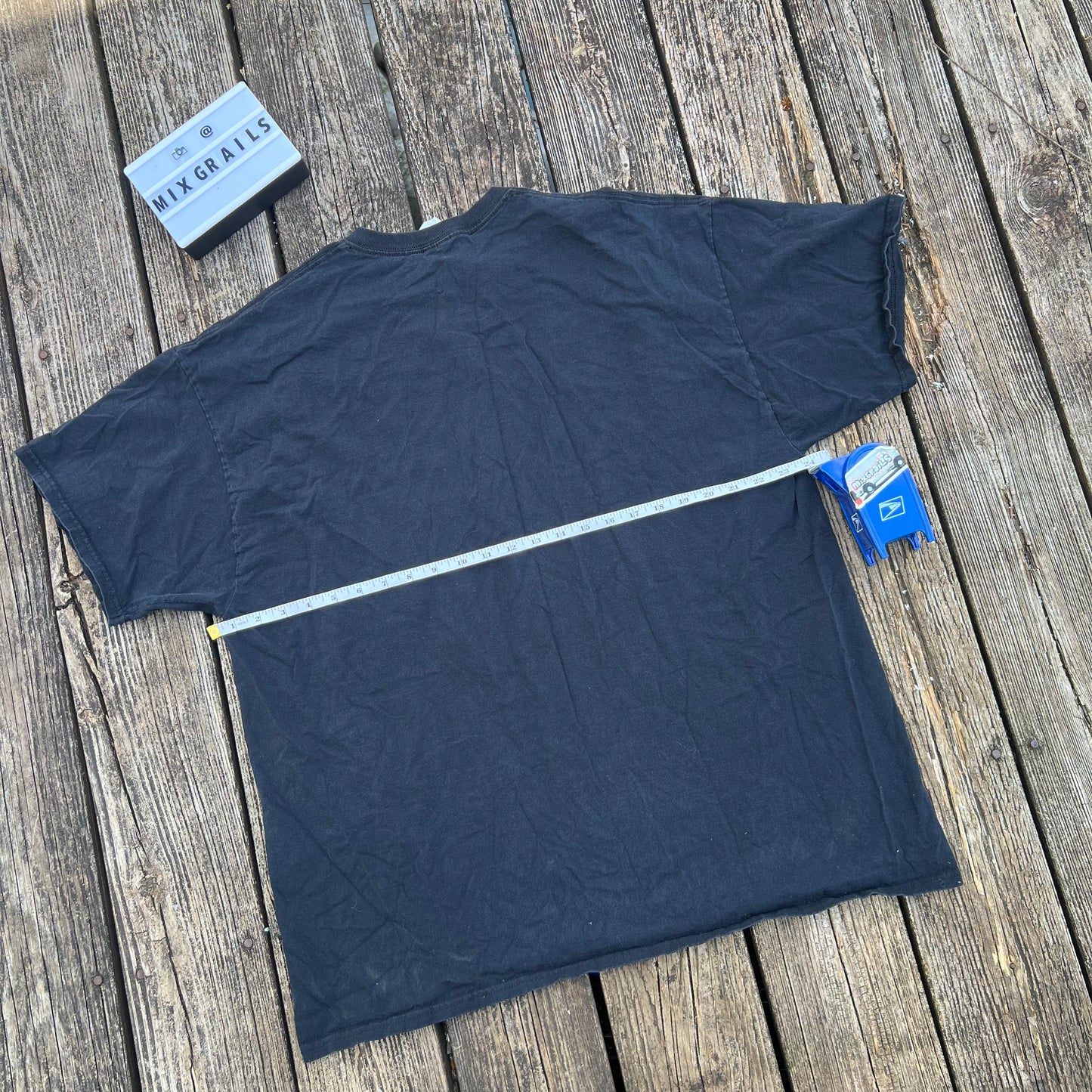 Vintage Grim Reaper Shirt Mens XXL Black Graphic Y2K Skull Grunge Baggy