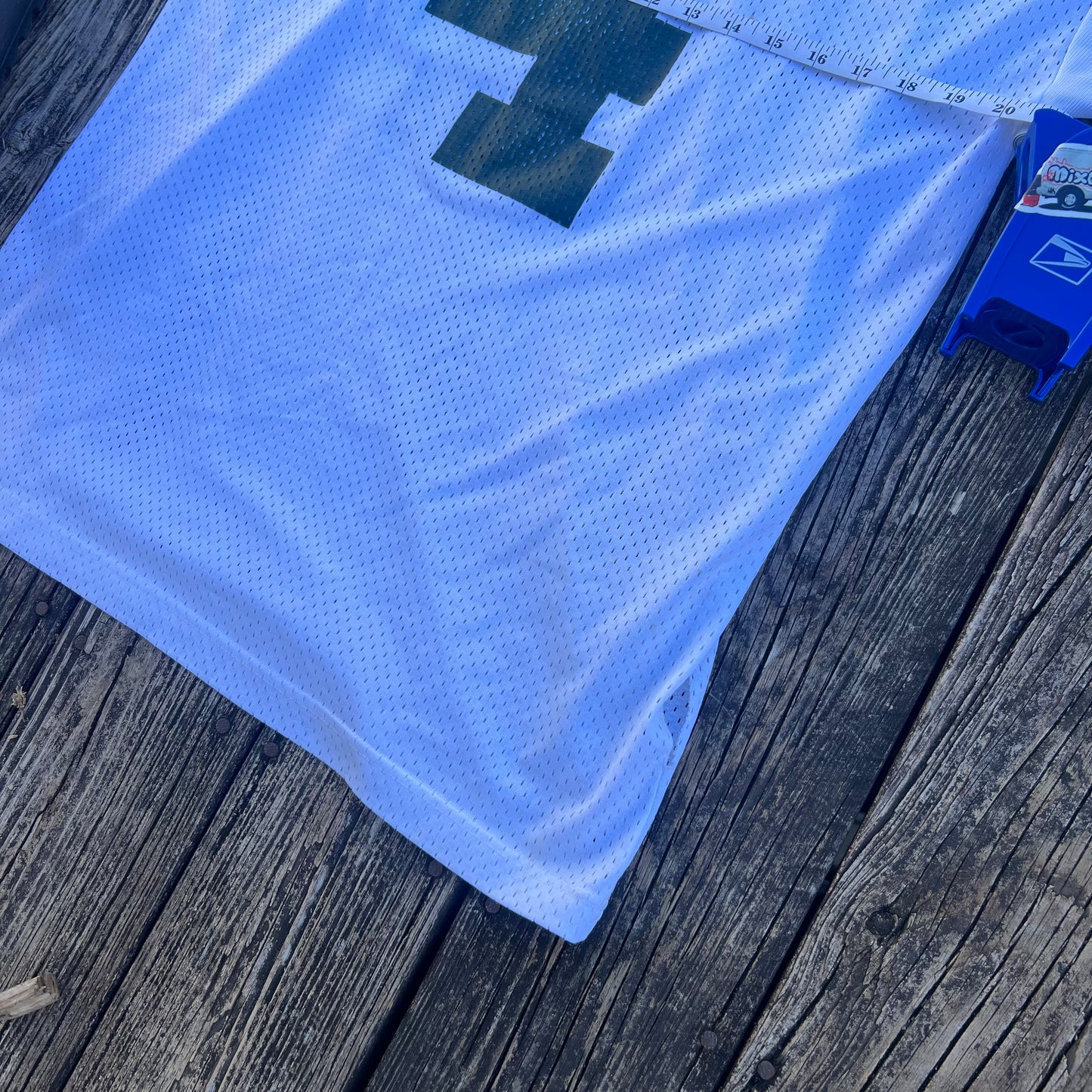 Vintage 90s Brett Favre Green Bay Packers Football Jersey Size 40 White Champion