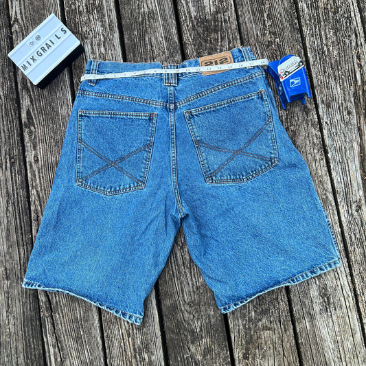 90’s 212 degrees blue denim shorts