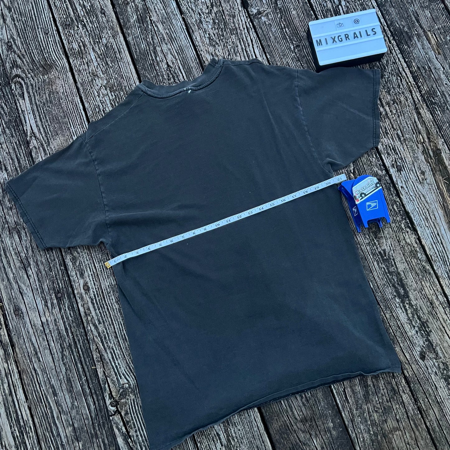 Vintage Unbranded Native American, Wolves & Eagle Graphic Tee Shirt BlackXL