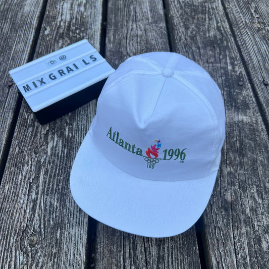 1996 Atlanta White Olympics snapback hat