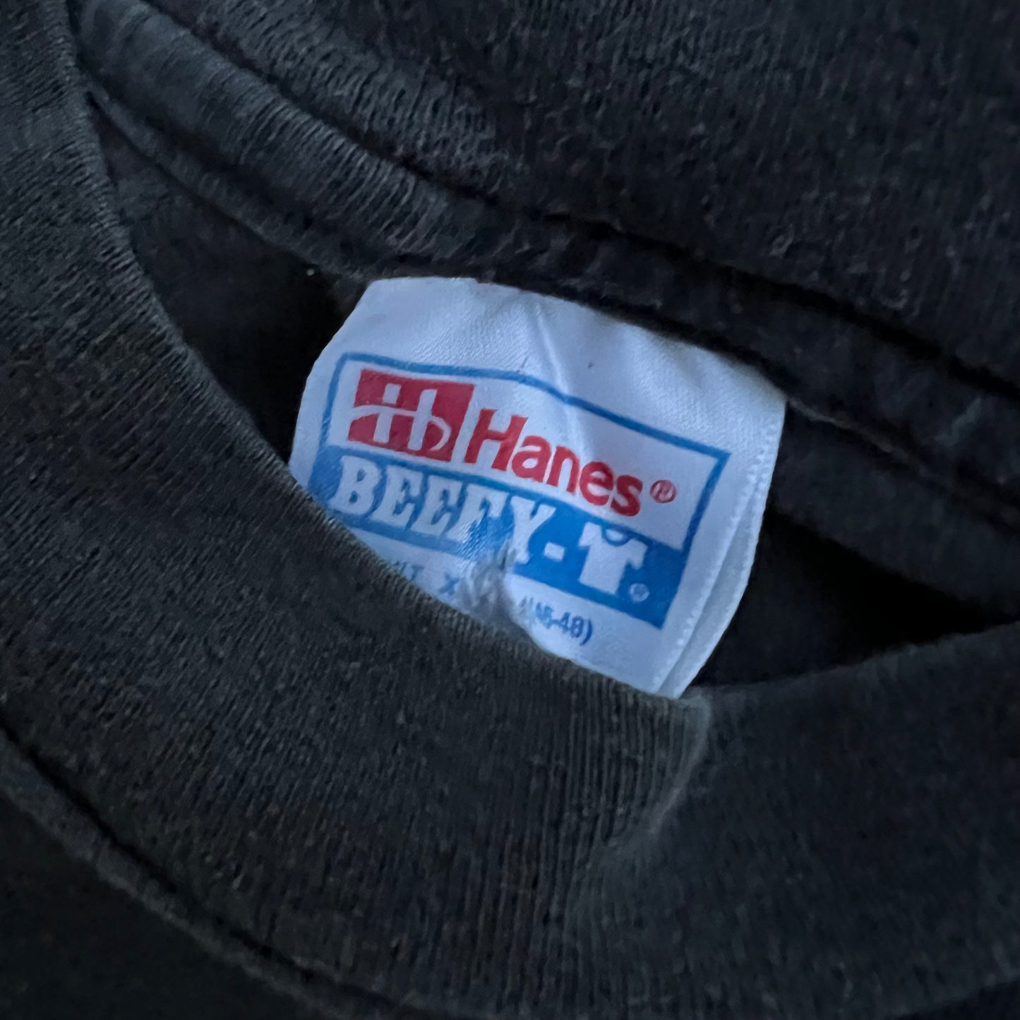 Vintage Unbranded Native American, Wolves & Eagle Graphic Tee Shirt BlackXL