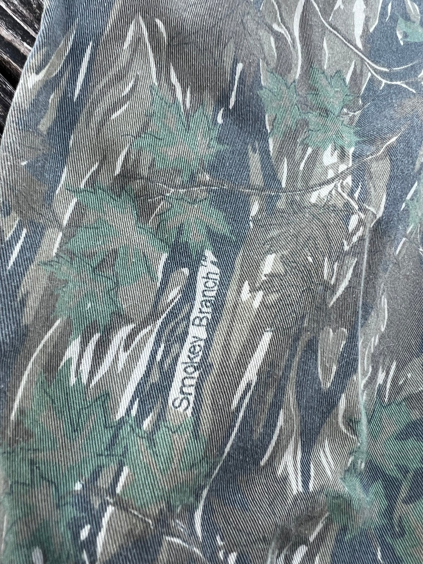 Vintage Military Rothco Smokey Branch Camo Button Fly Cargo Utility Pants Mens XL