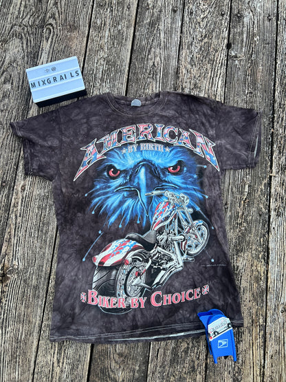 Y2k Tee(American by *birth biker by choice*) Medium