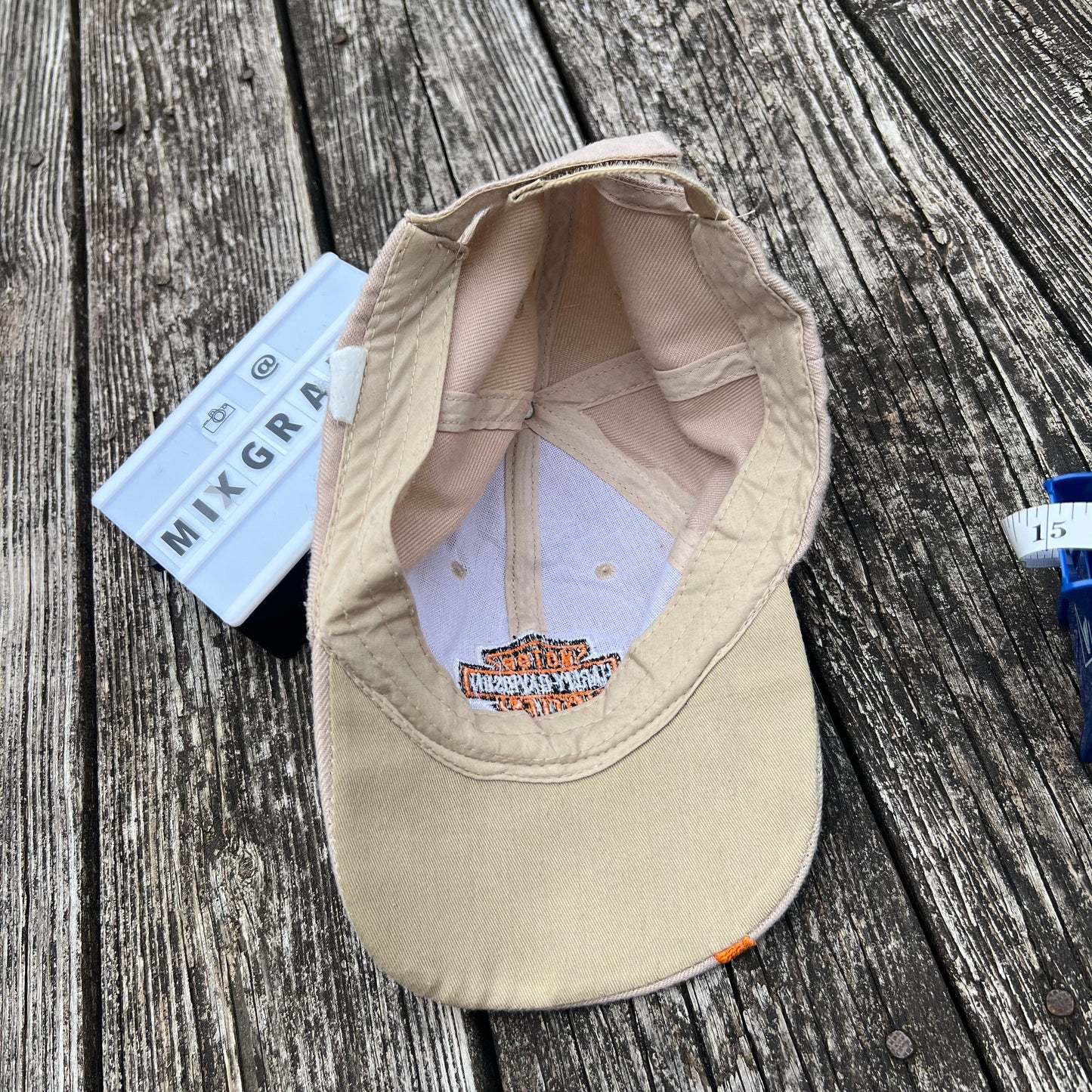 Harley Davidson Motorcycles  Women's Pink Orange Flames Baseball Hat Cap