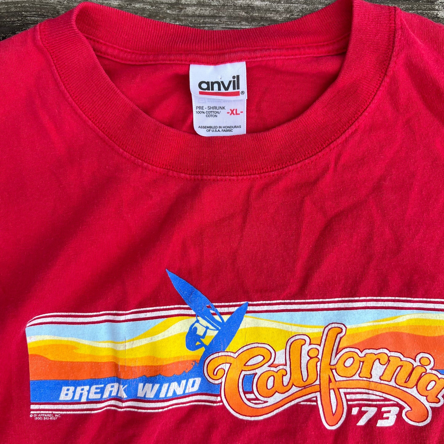 90s California surf tee X-Large