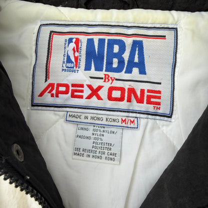 Vintage 90’s Chicago Bulls NBA Sportswear By Apex One Bomber Zipper Hoodie Jacket medium
