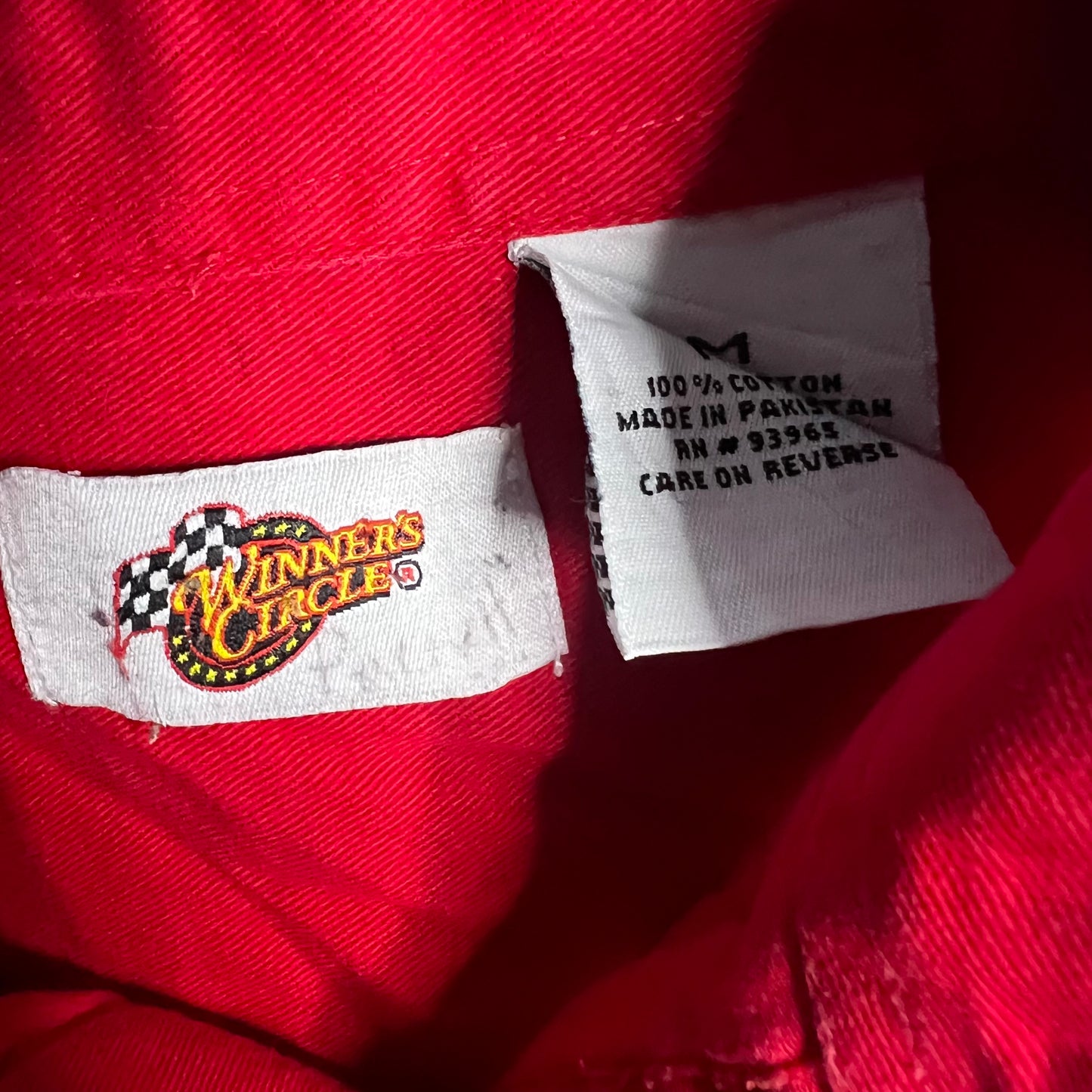 NASCAR Bud Racing button-up shirt (medium)