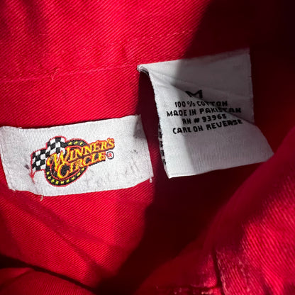 NASCAR Bud Racing button-up shirt (medium)