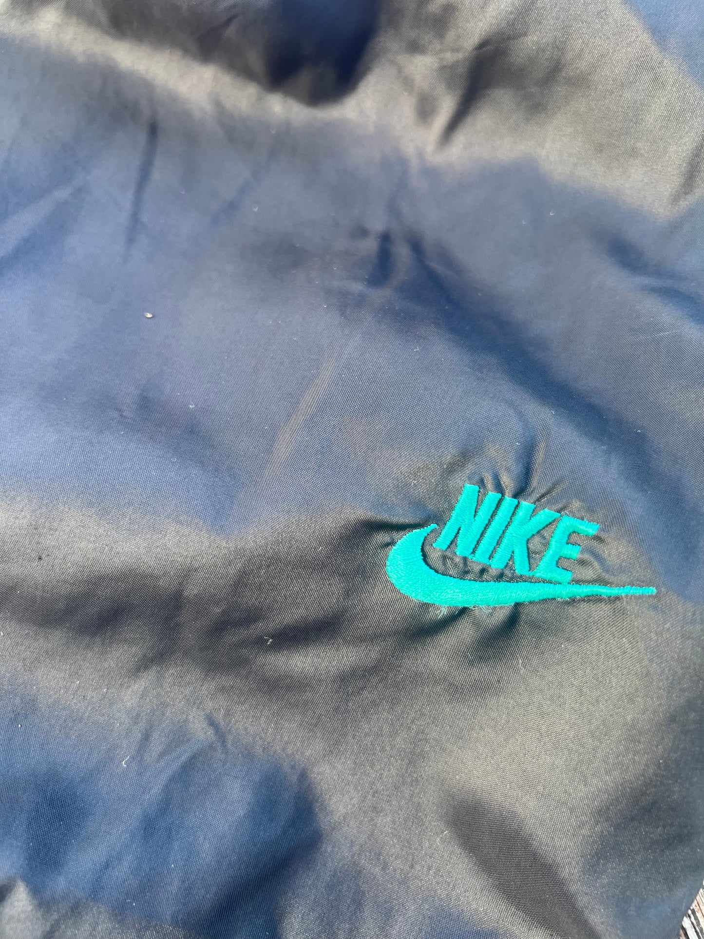 90’s VTG Nike Pants Mens Big Swoosh Nylon Cuffed Jogger XLarge