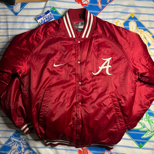 Y2k Nike Alabama Crimson Tide bomber medium