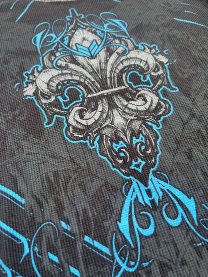 Y2k no boundaries long sleeve tee Large