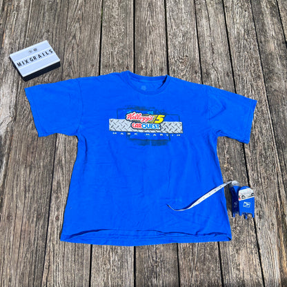 Fruit Of The Loom Nascar Racing Mark Martin #5 Kelloggs Tee Shirt Size L
