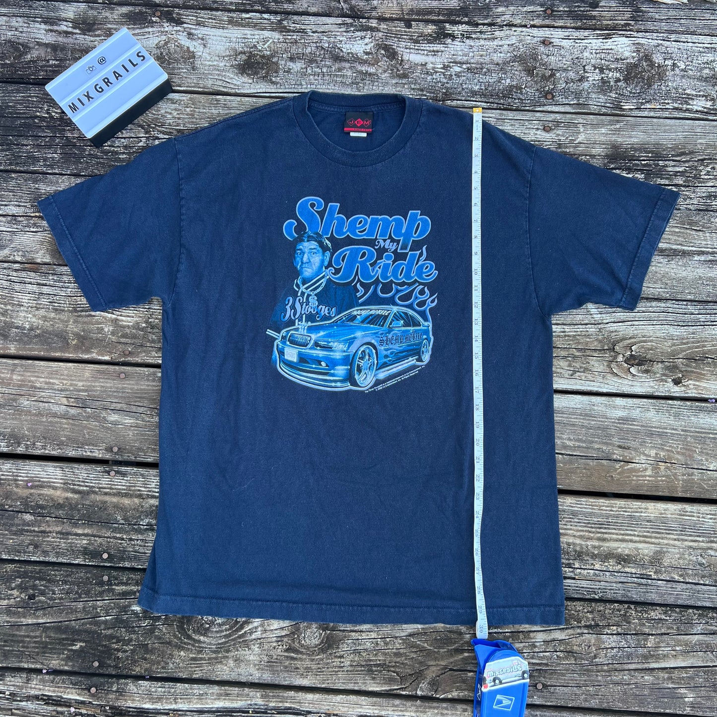 three stooges “SHEMP MY RIDE” X-Large