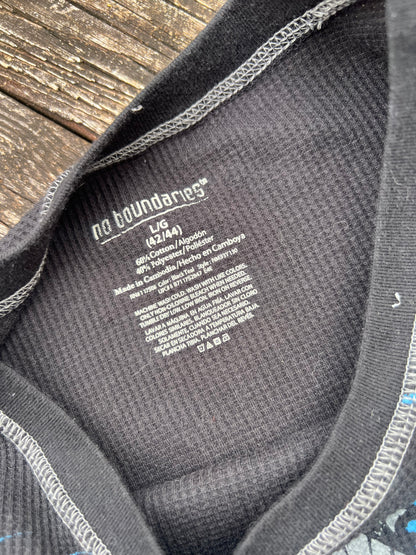 Y2k no boundaries long sleeve tee Large