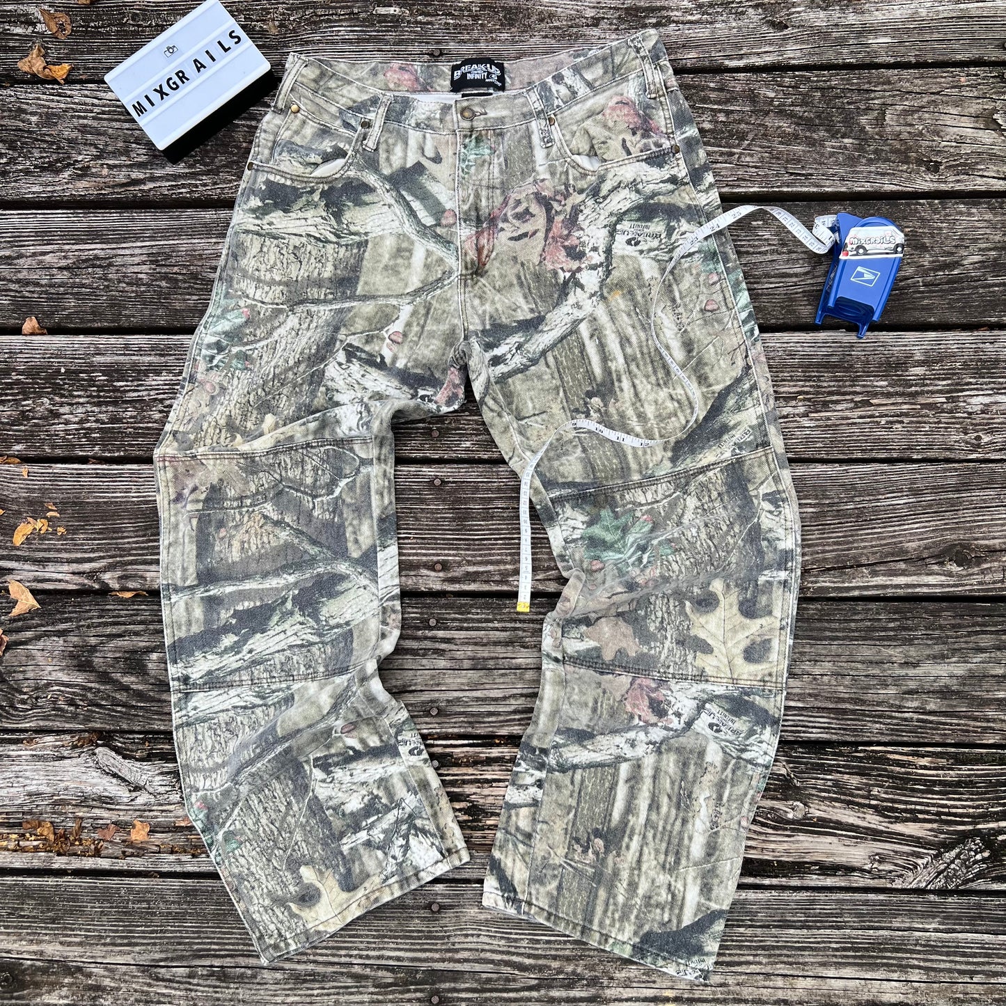 Y2k realtree camo pants Sz34/32