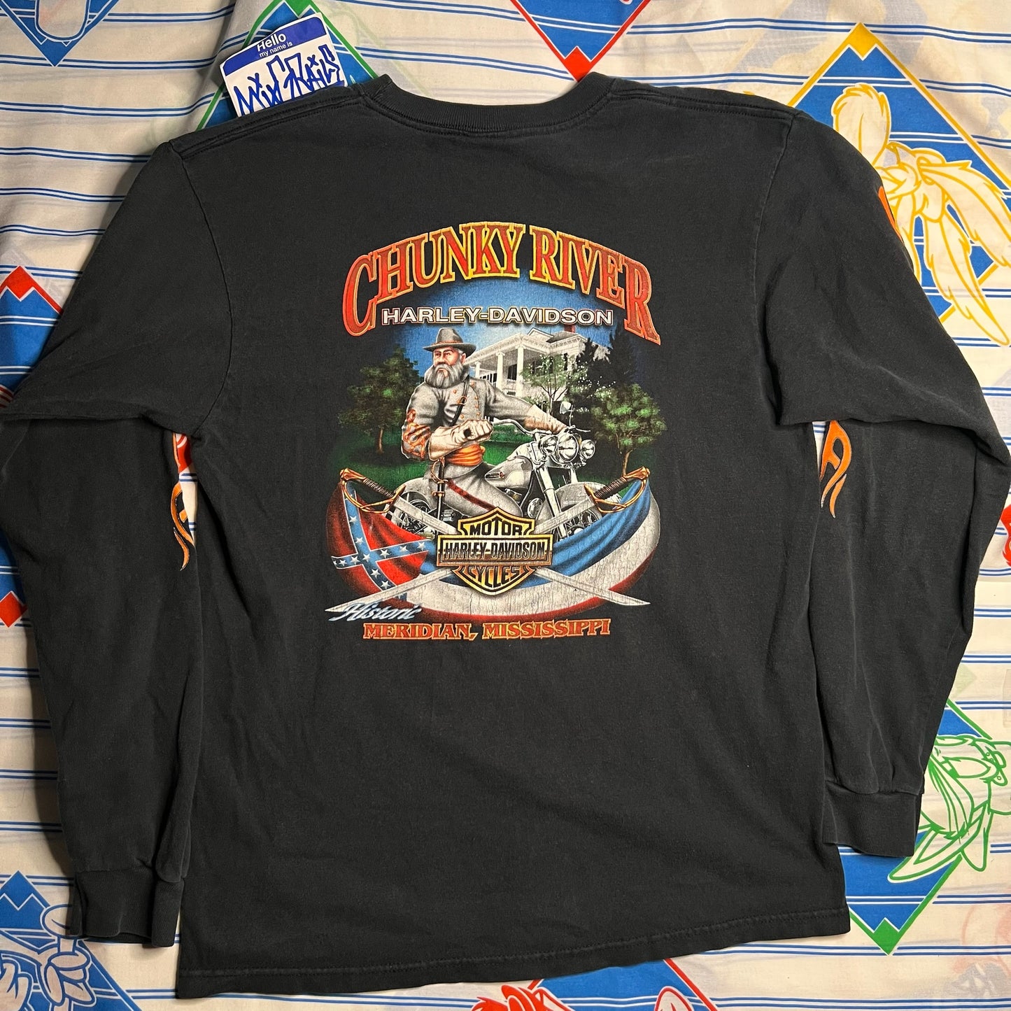 Harley Davidson “Chuncky River”￼long sleeve medium