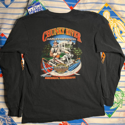 Harley Davidson “Chuncky River”￼long sleeve medium
