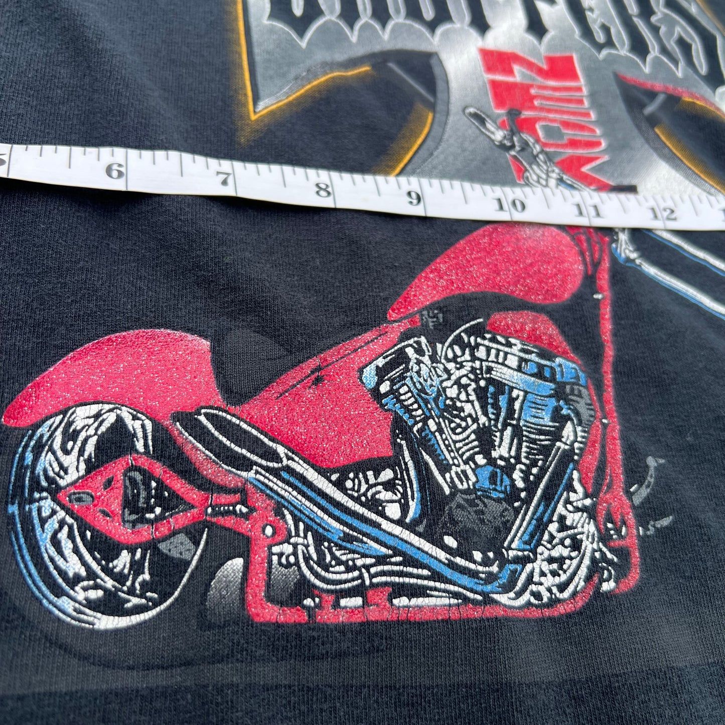 Chopper’s Atlanta Motorcycle T-Shirt Larg