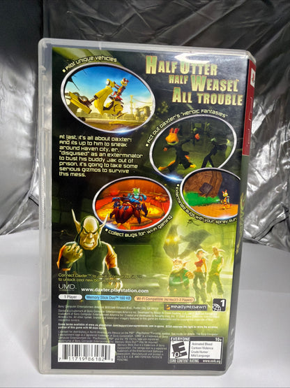Daxter (Sony PSP, 2006) COMPLETE! Tested & Working!