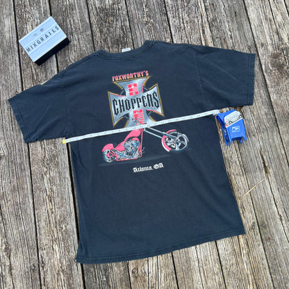 Chopper’s Atlanta Motorcycle T-Shirt Larg