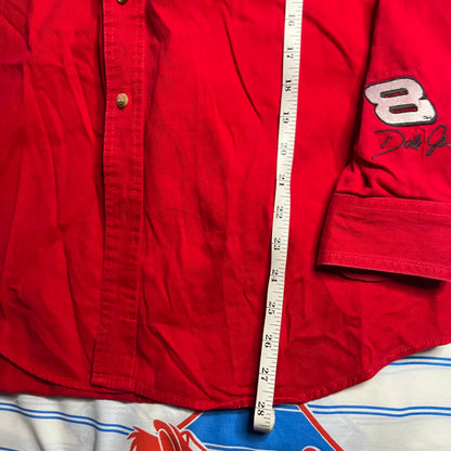 NASCAR Bud Racing button-up shirt (medium)