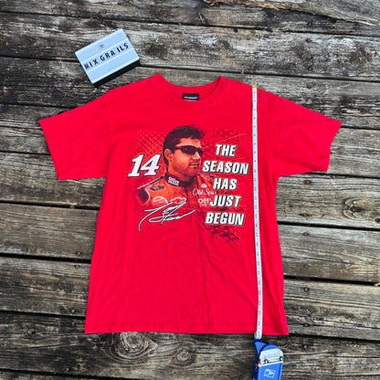 Tony Stewart NASCAR #14 The Season Has Just Begun T Shirt Size Large