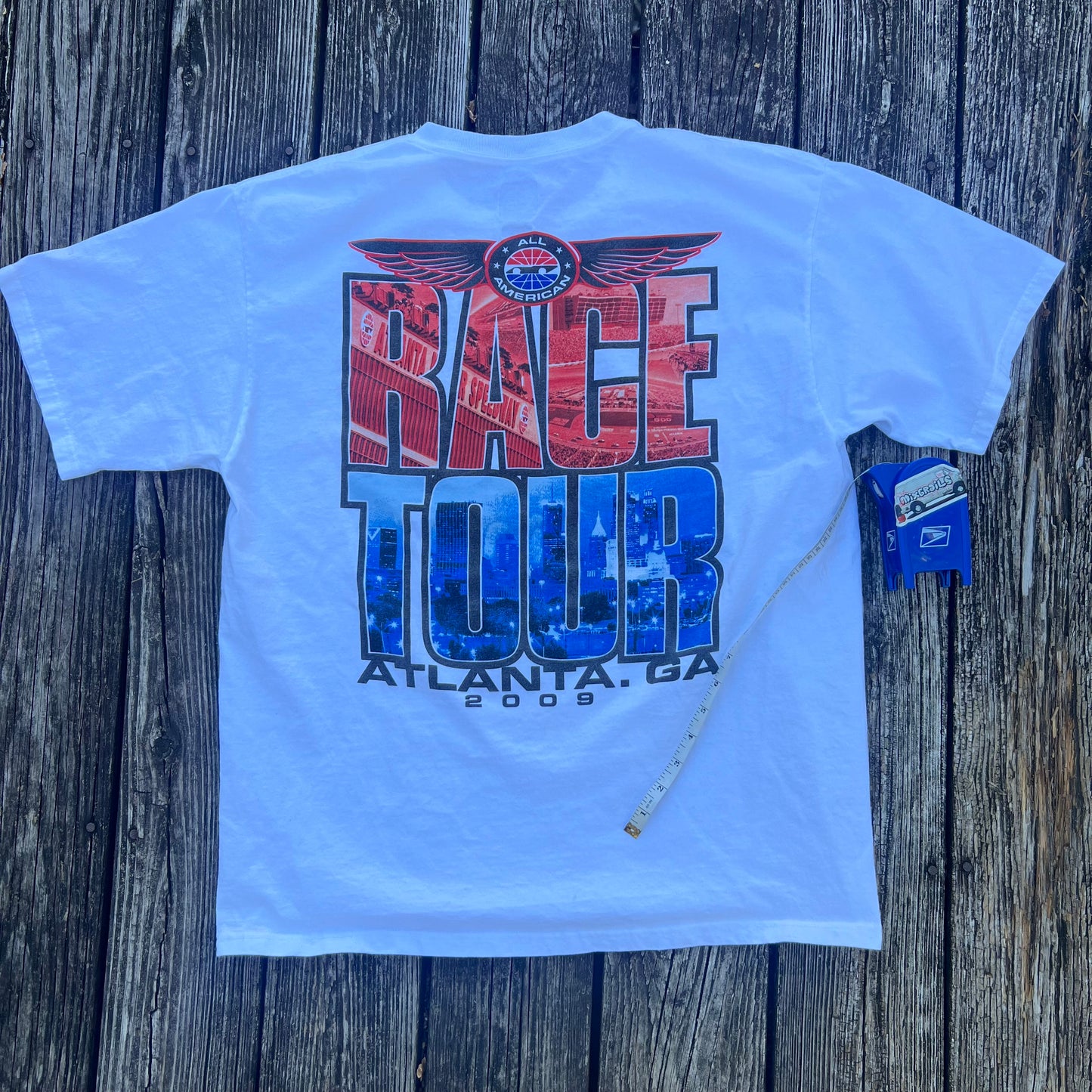 American Race Tour 2009 Atlanta, GA NASCAR t-shirt (X-Large)