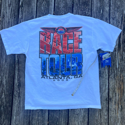 American Race Tour 2009 Atlanta, GA NASCAR t-shirt (X-Large)