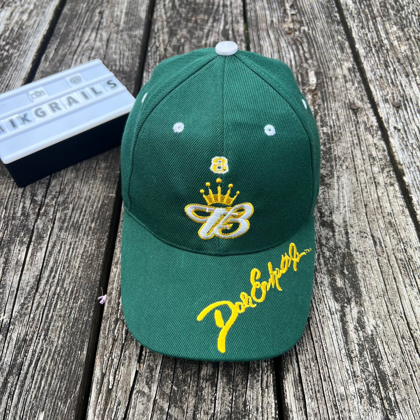 Dale Earnhardt Jr Hat Cap Strap Back Mens Adjustable Logo Budweiser Nascar #8