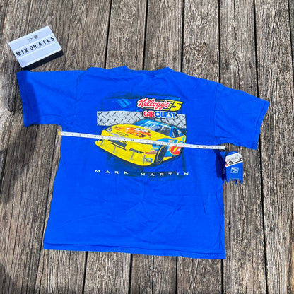 Fruit Of The Loom Nascar Racing Mark Martin #5 Kelloggs Tee Shirt Size L