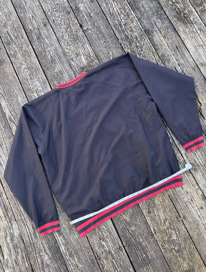 VTG Alabama Crimson Tide  Pullover Windbreak Jacket Mens Sz XL