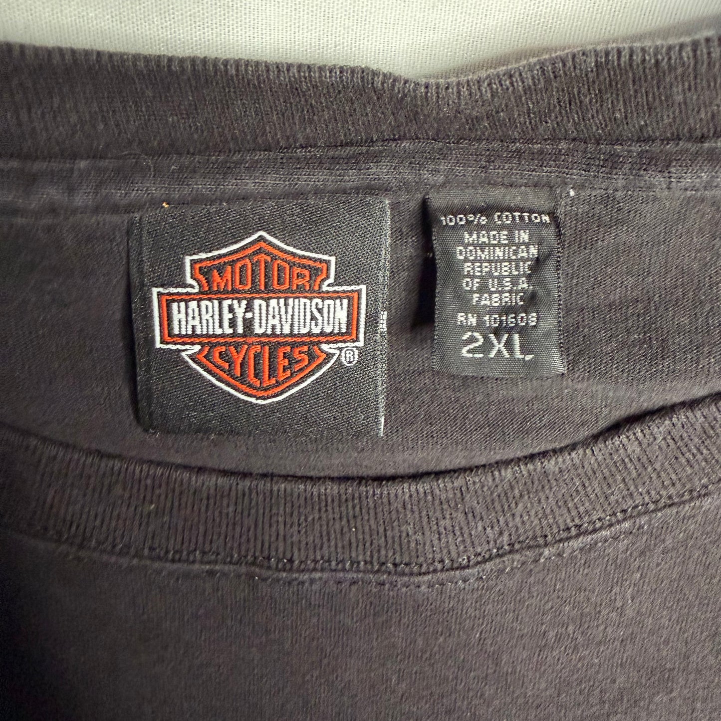 Harley-Davidson Y2K Skull & Wings tee XXL