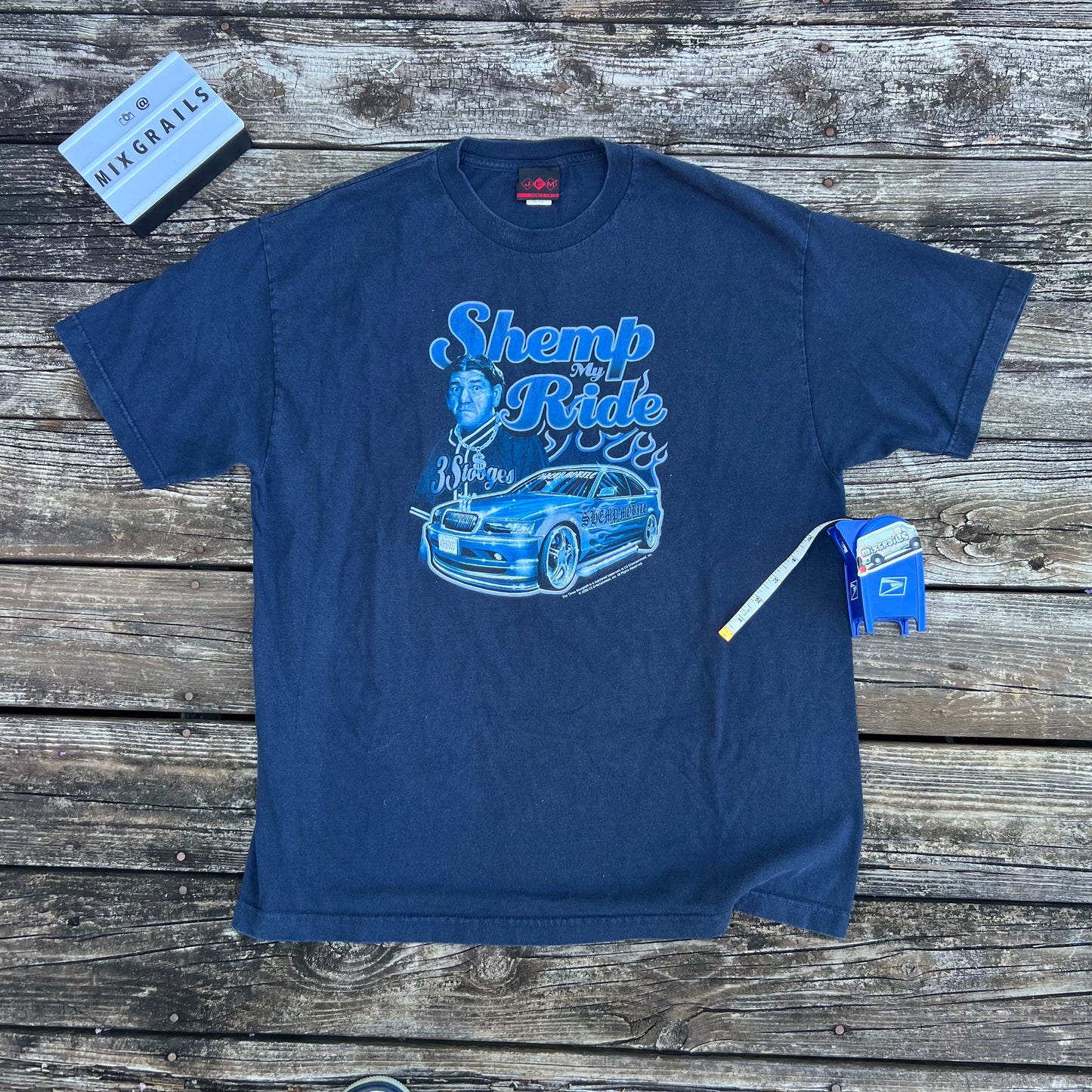 three stooges “SHEMP MY RIDE” X-Large