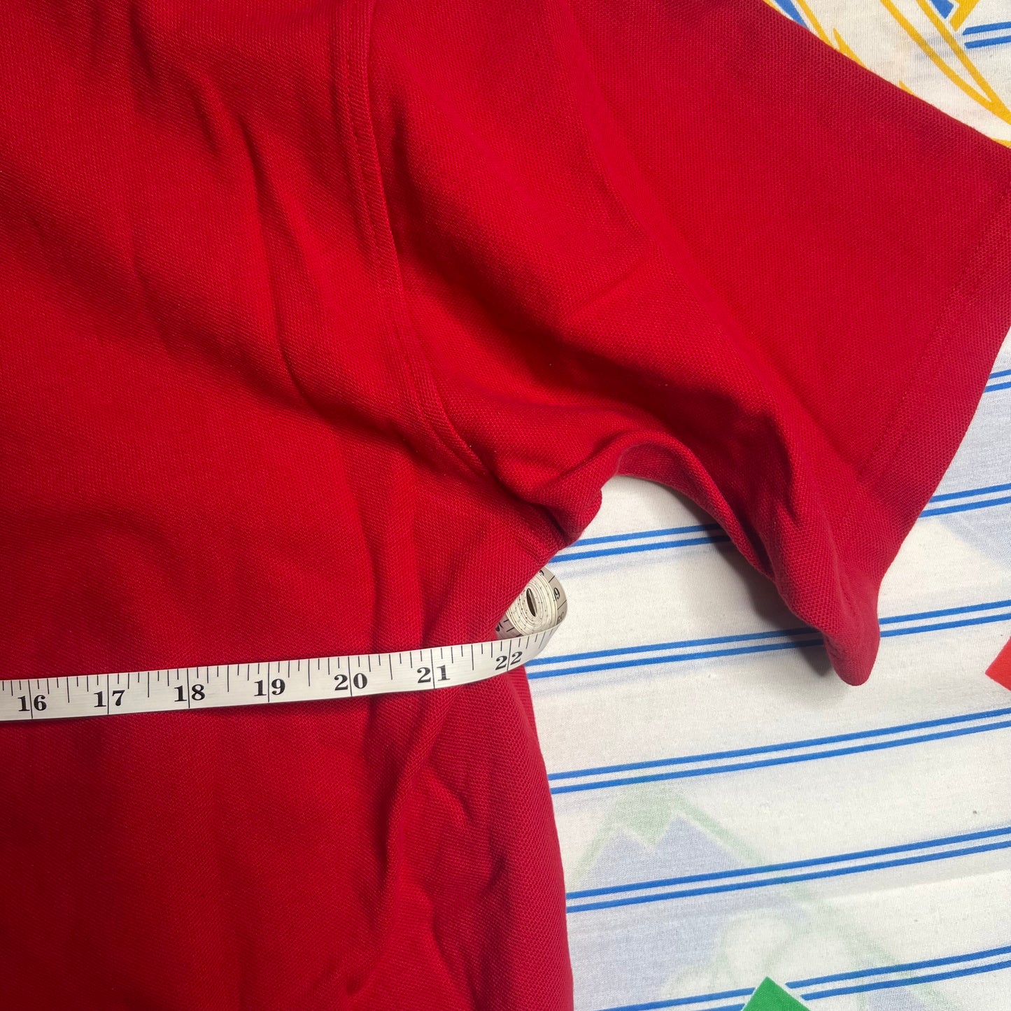 Y2k Ecko Unltd red polo shirt polo medium