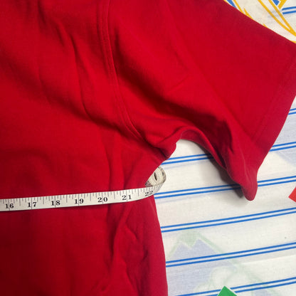 Y2k Ecko Unltd red polo shirt polo medium