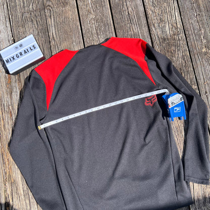 fox racing deluxe mesh jersey long sleeve Mens Medium