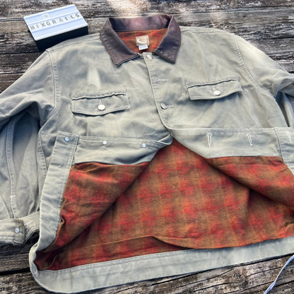 Vintage Marlboro sun moon cavas jacket Large